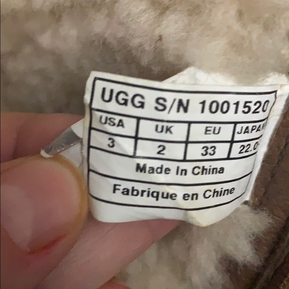 Big girl brown Ugg with 3 buckles - Picture 6 of 8